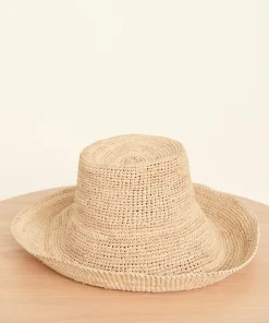 Jenni Kayne Wide Brim Raffia Hat Natural Fashion