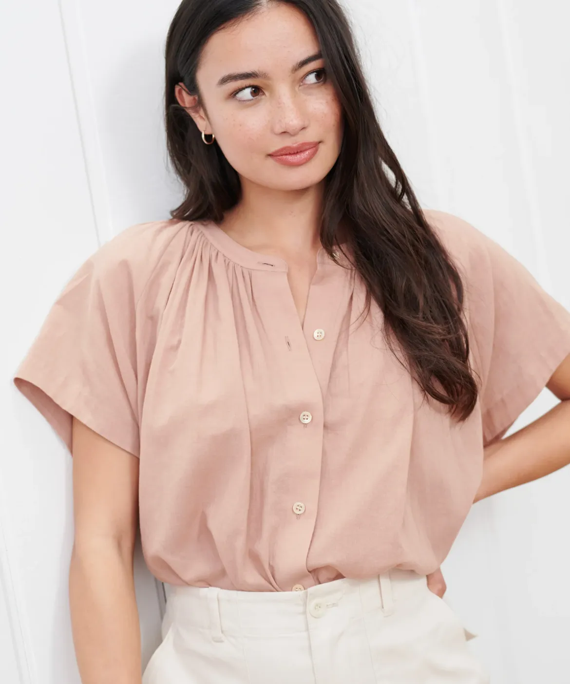 Jenni Kayne Willow Blouse Dusk Clearance