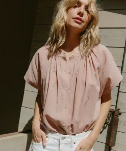 Jenni Kayne Willow Blouse Dusk Clearance