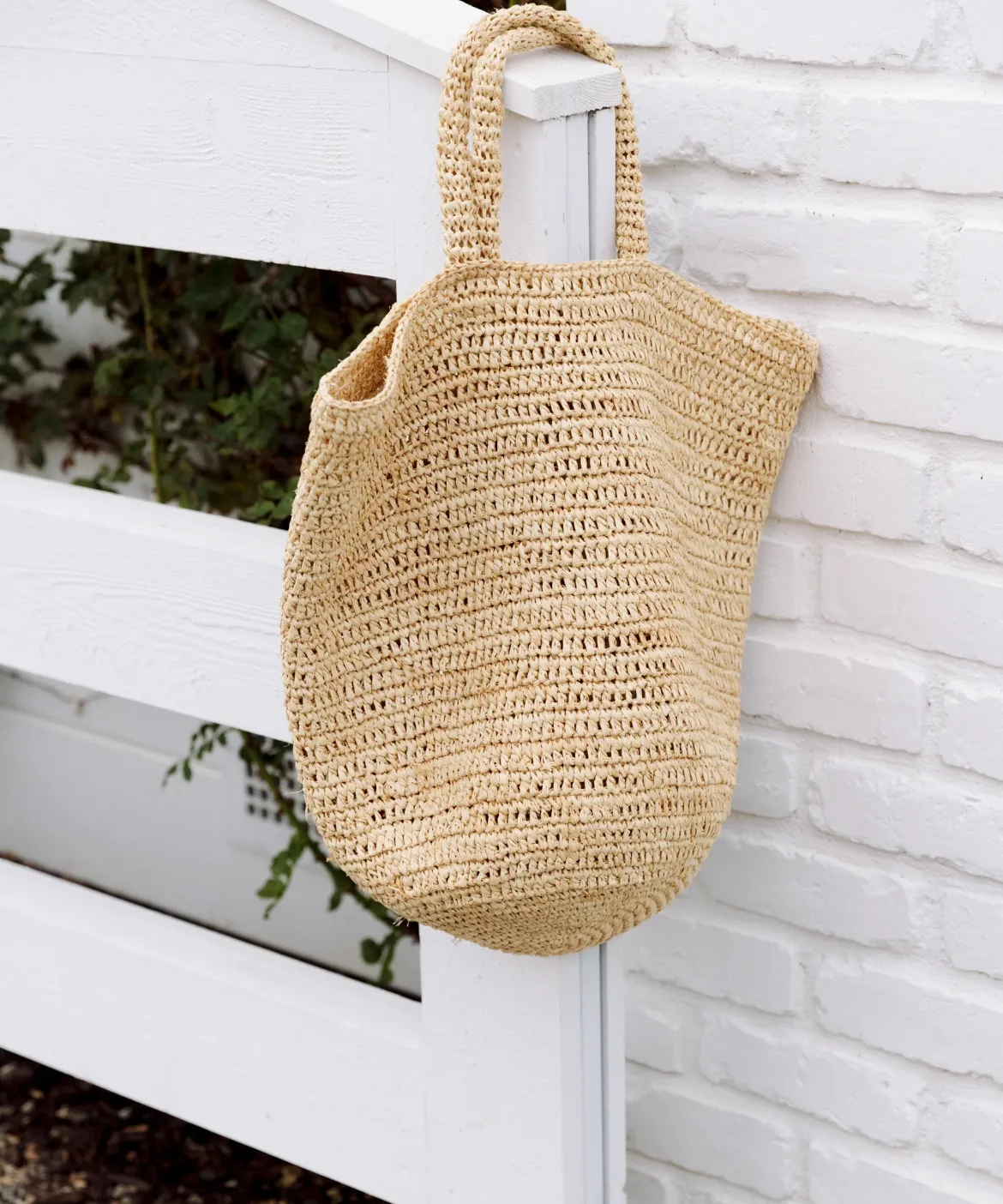 Jenni Kayne Woven Raffia Tote Natural Best
